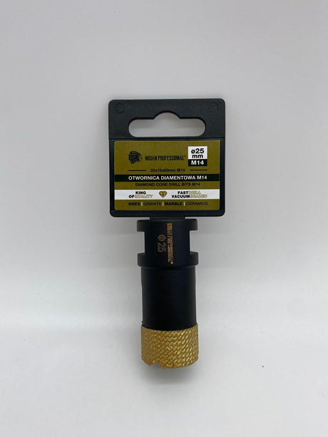 Diamanten kroon m14 25mm droog boren indiaas professional