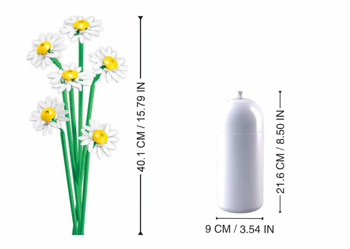 Sluban fiori margherita 255 pezzi