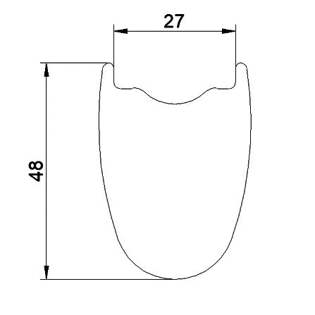 Coppia ruote Miche graff aero 48 n3w tubeless