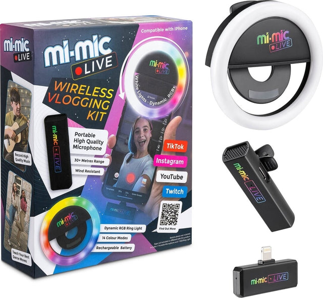 Mi-mic live - kit vlogging: apple