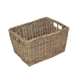 Dr. Wicker Basket V-Aged 45x35x25 Grigio