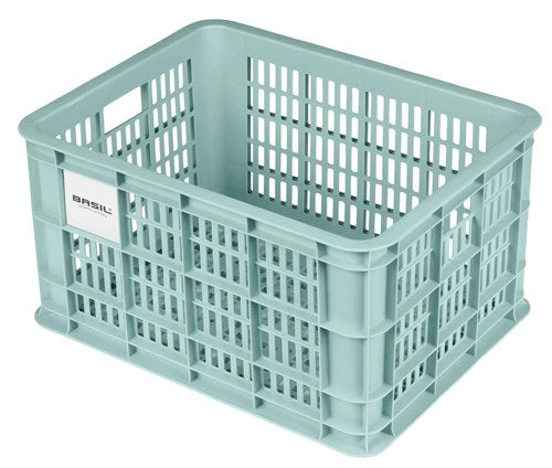 Basil cassetta in PVC grande 40 l blu argento 21164
