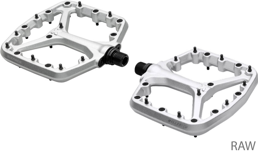 Pedali con piattaforma Sixpack Racing Millennio 4.0 | mezzanotte nera