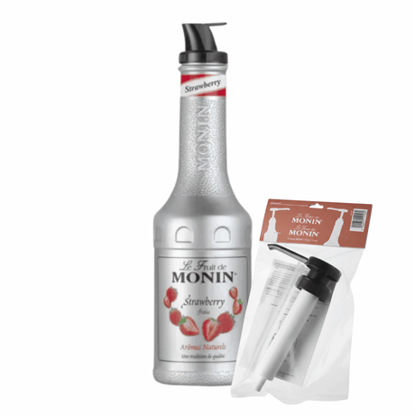 Monin purea di fragole passionali + pompa (combi)
