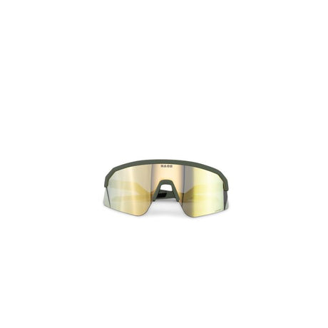 Occhiali da sole Umit naos ziris regolari opaco verde bronzo oro