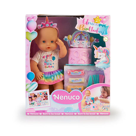 Nenuco bambola di compleanno unicorno 32 cm