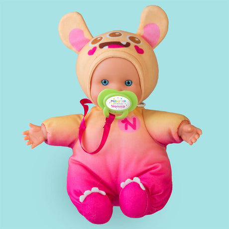 Nenuco Monster Friends bambola 15 cm con ciuccio