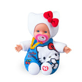 Nenuco bambola morbida 15 cm hello kitty con ciuccio