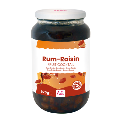 Vaso cocktail frutta uvetta Nic Rum (920 gr)