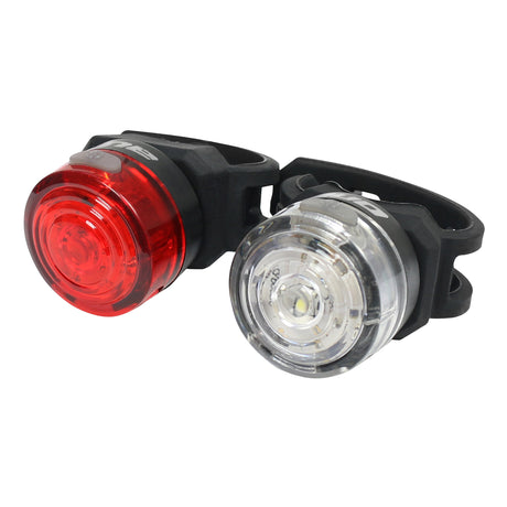 Un set di luci da 10 su batteria a bottone (inclusa) nero