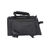 Una borsa portapacchi avs removibile nera