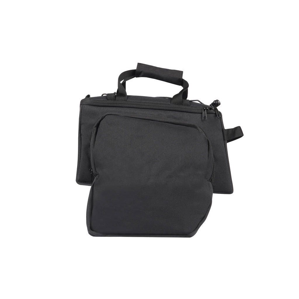 Una borsa portapacchi avs removibile nera
