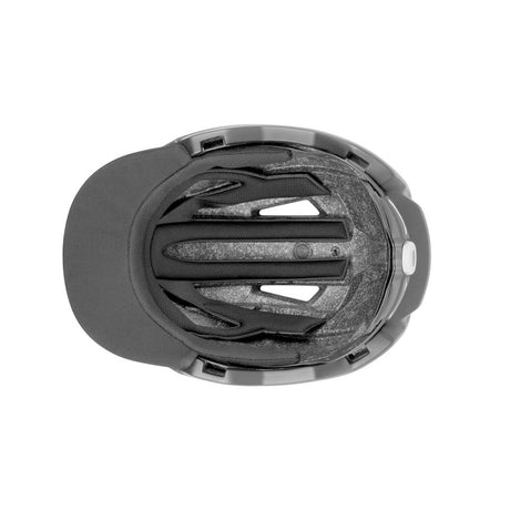 Un elmo crossride m L (57-61) nero grigio