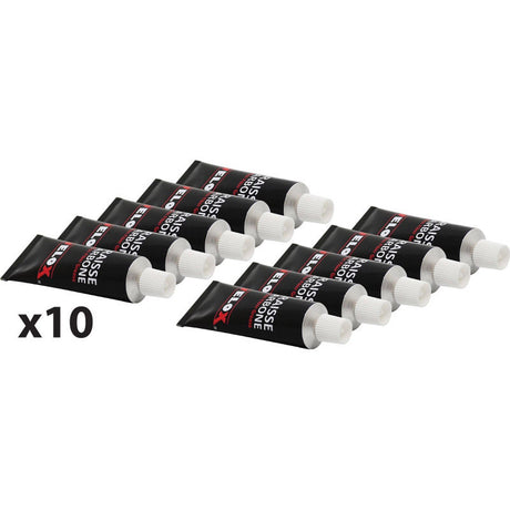 Pasta di montaggio Velox per tubo in carbonio in scatola da 25 g. (10 pezzi)