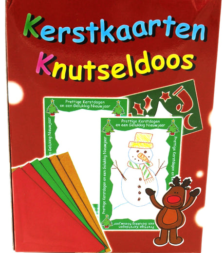 Scatola artigianale per cartoline di Natale Van der Doelen: crea la tua cartolina di Natale