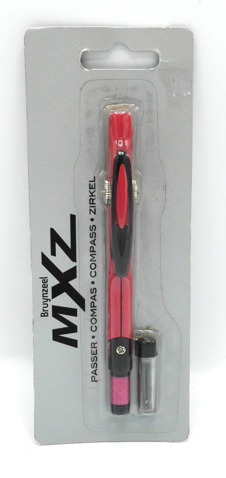 Bruynzeel - bussola mxz 2 mm incl. 2 matite di ricambio grigio argento