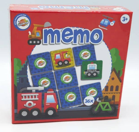 Veicoli di gioco memo dell'universo giocattolo introduttivo
