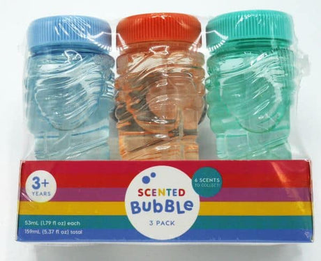 Playgo 3 vasetti di soffiaggio bolle da 53 ml per vasetto