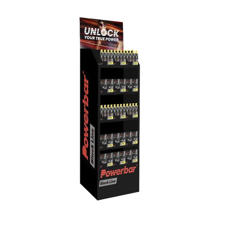 Espositore da terra Powerbar Black Line (vuoto)