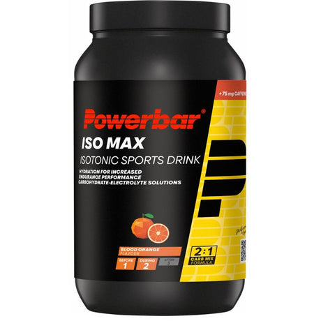 Powerbar isomax 1200 (1 x 1200gr) - arancia rossa (caffeina)