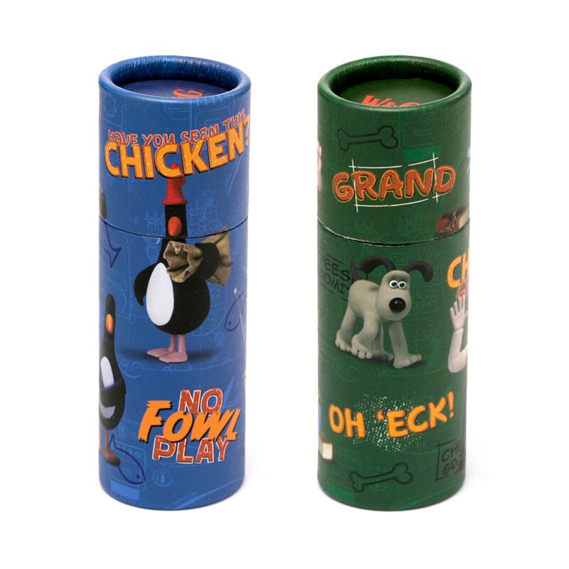 Astuccio da disegno Wallace Gromit con 12 matite colorate