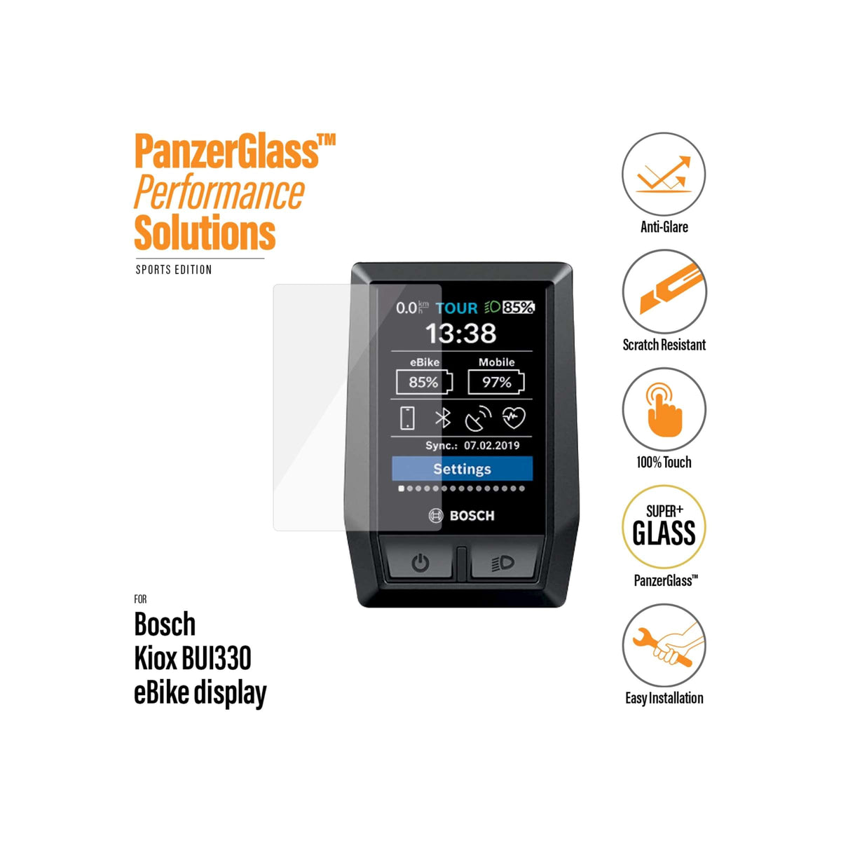 Panzerglass Bosch Kiox Bui330 Protettore Screen è antiflettente