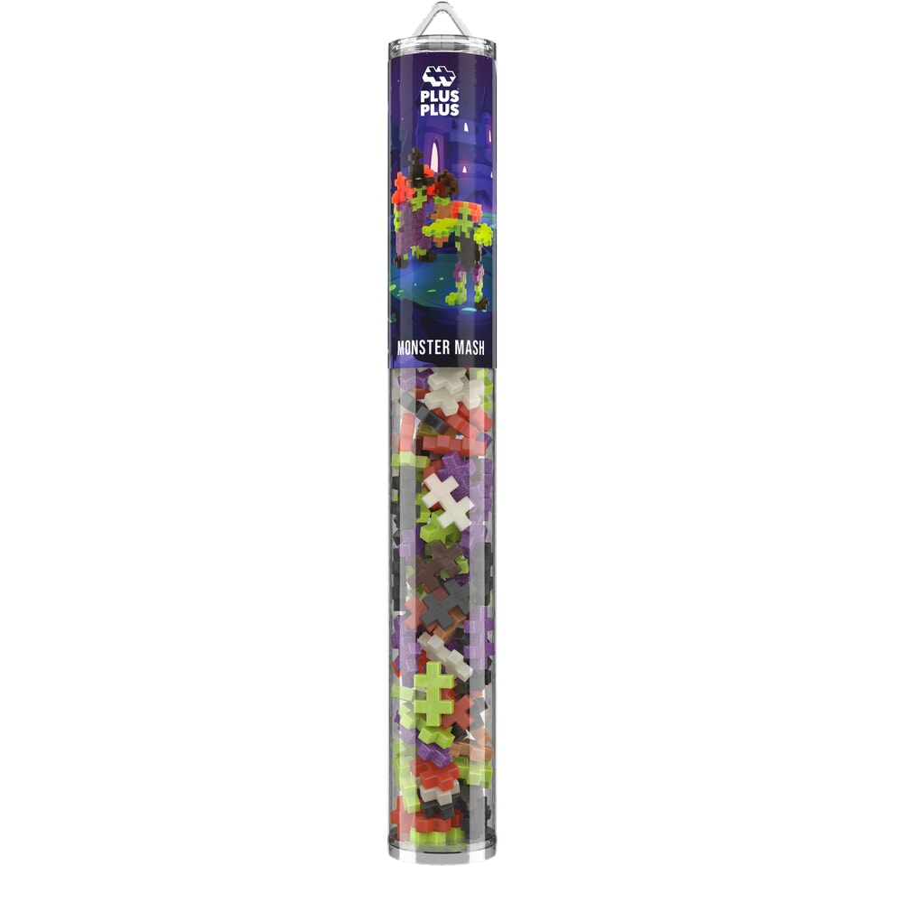 Plus-plus monster mash tubo da 100 pezzi (4382)