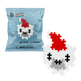 Puzzle plus-plus con i numeri natalizi - orso polare (4414)