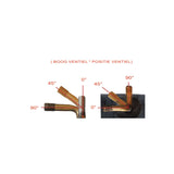 Camera d'aria Pro-mounts 8 1 2 x 2 - av 90 45gr