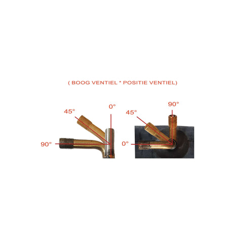 Camera d'aria Pro-mounts 8 1 2 x 2 - av 90 45gr
