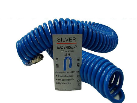 Silver pneumatische slang blauw 5*8*15m