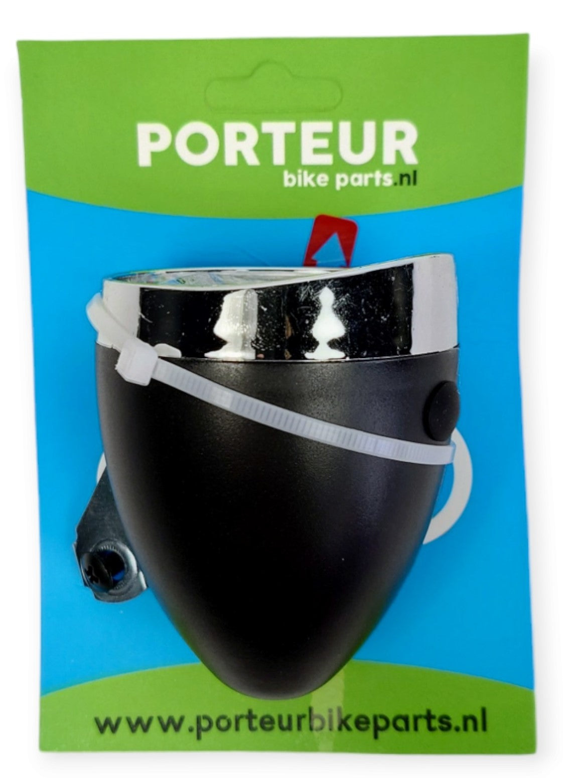 Portur Headlight retrò nero