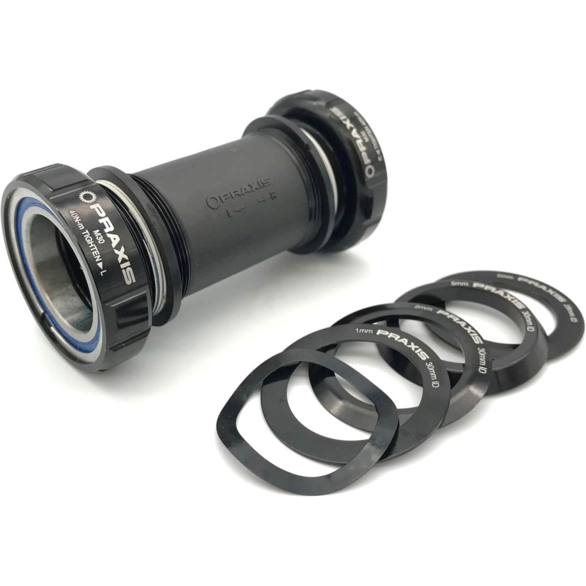 Adattatore movimento centrale Praxis m30 bsa mtb da strada 68-73mm