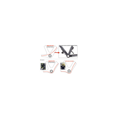 Adattatore movimento centrale Praxis m24 shimano bb30 pf30 strada 68mm
