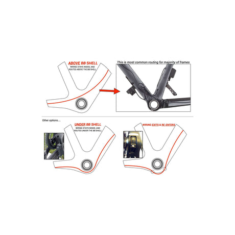 Adattatore movimento centrale Praxis m30 bb30 pf30 mtb 73mm