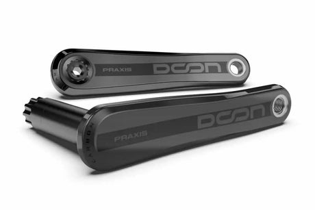 Guarnitura Praxis doon carbon m30-thru 172.5mm (set bracci)