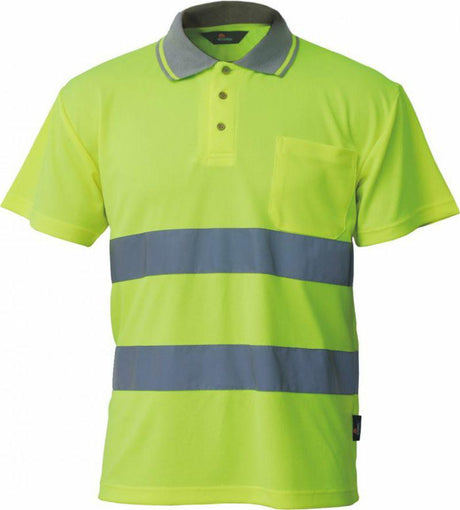 Beta polo waarschuwingsshirt s geel ps01-by