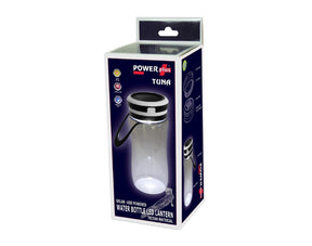 Bottiglia d'acqua Powerplus con cella solare e illuminazione a LED