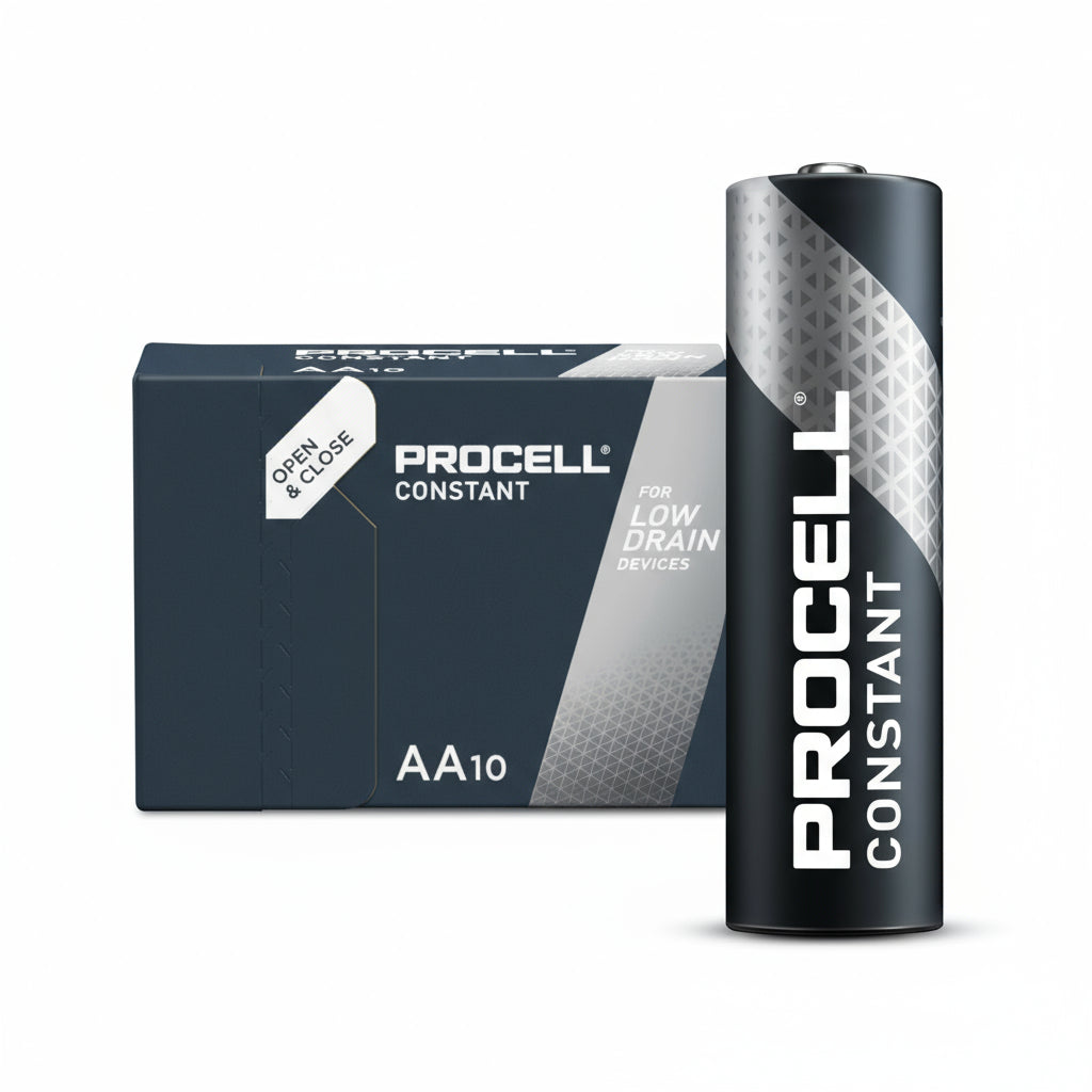 Vendite di batterie in Europa b.v. batteria duracell procell mn1500 lr6 aa w.p. - 100 pezzi