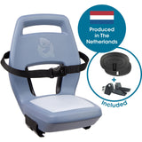 Widek b.v. Sedile posteriore qibbel junior 6+ portapacchi blu