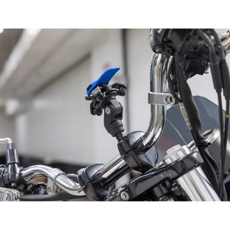 Supporto per morsetto manubrio per moto Quad Lock