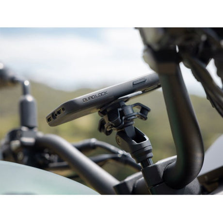 Supporto per morsetto per manubrio per moto Quad Lock professionale