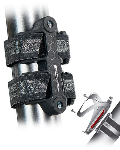 Portaborraccia Raceone che monta gabbia di supporto Jeko da 30-80mm