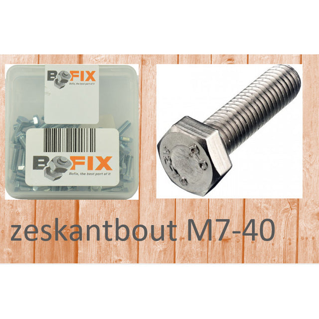 BOFIX HEXAON BOLT M7-40 (25st)