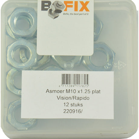 BOFIX ASMOER M10X1.25 Plat Vision Rapido E-Bike (12st)