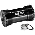 CEMA BRACKETAS T45 SRAM GXP -RVS -ZWART