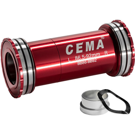 CEMA BRACKETAS BB86-BB92 INT. Sram gxp-keramic-rosso