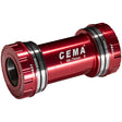 Cema Bracketas BB30 Interlock Shimano-Rvs-Rood