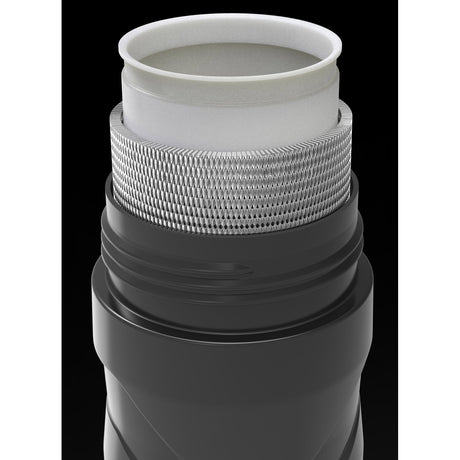 Polisport Bidon Termal T500 polipropilene 500 ml di grigio nero