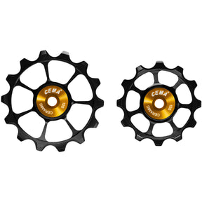 CEMA DERAALEUR SWIES SHIMANO CERAMICO 12V NERO